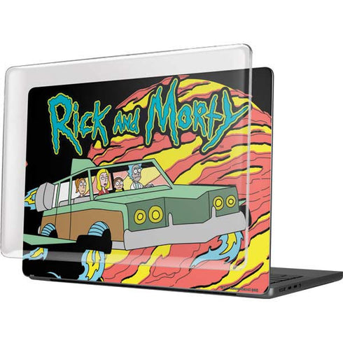 Adult Swim Rick and Morty Family Wagon MacBook Pro 14in (2021-24) Case plus Skin